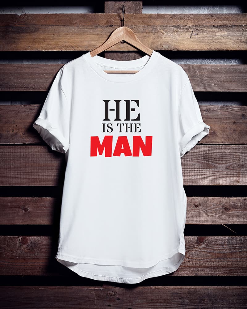 He is the man