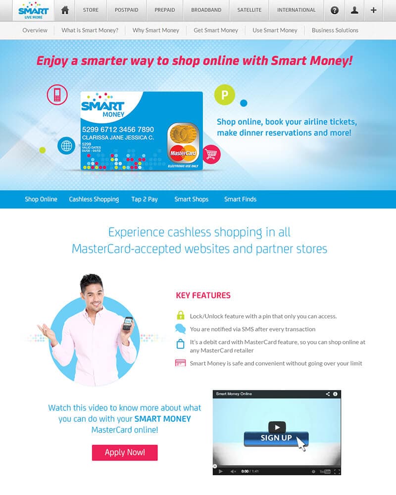 Smart Money Webpage