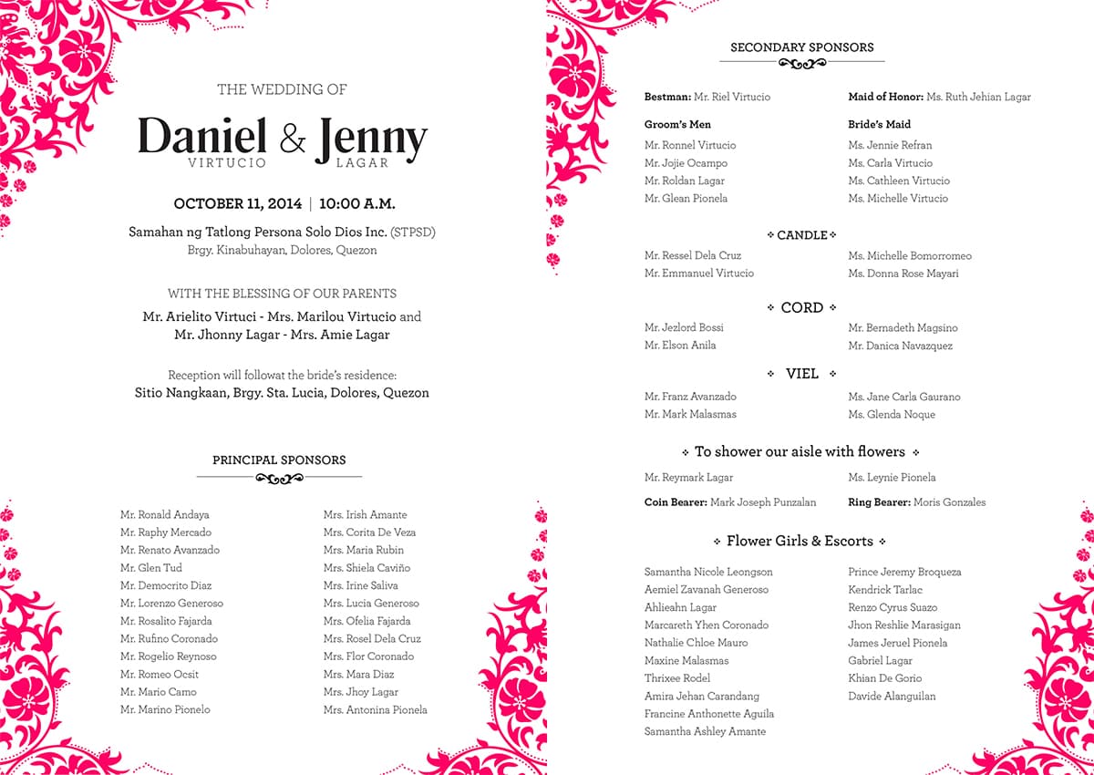 Wedding Invitation